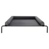 Elevated Dog Bed for Large Dogs, Portable Raised Dog Cot with Washable Pillow