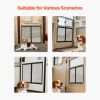 RV Screen Door Protector, 22.5 x 20 inch Door Grille, Easy to Install and Disassemble, Reinforced Breathable Protective Mesh
