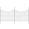 Garden Fence, 36.6in(H) x29.5in(L) Animal Barrier Fence, Underground Decorative Garden Fencing with 2.5 Inch Spike Spacing