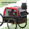 Dog bike trailer, pet bike bike holder
