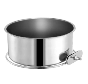 Stainless Steel Dog Bowl Pets Hanging Food Bowl Detachable Pet (Option: M)