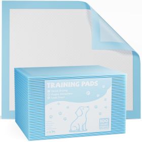 Puppy pads, leak-proof quick-drying disposable dog pads, absorbent dog pee pads (size: Big/40 pieces)